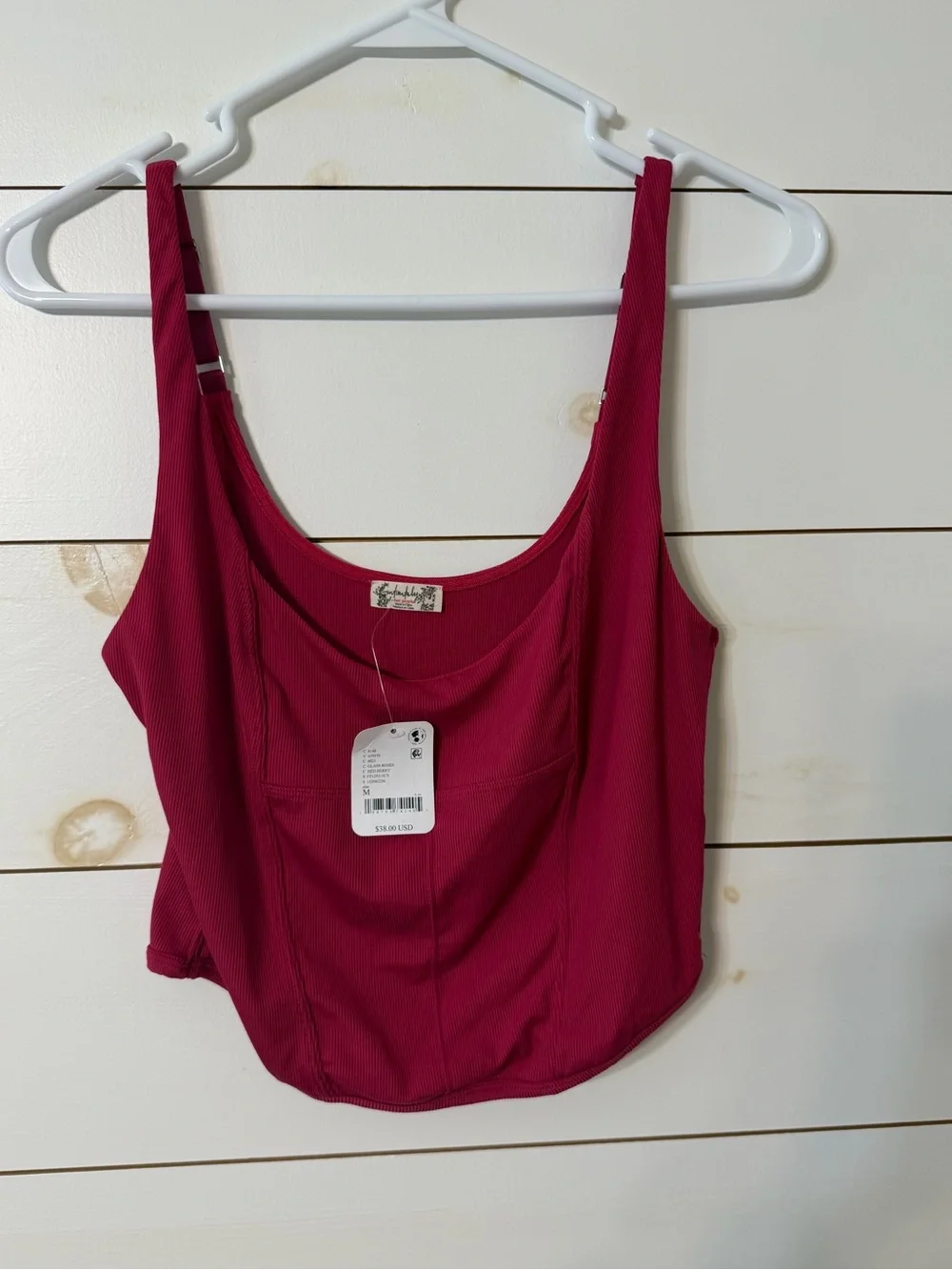 Free People sleek red